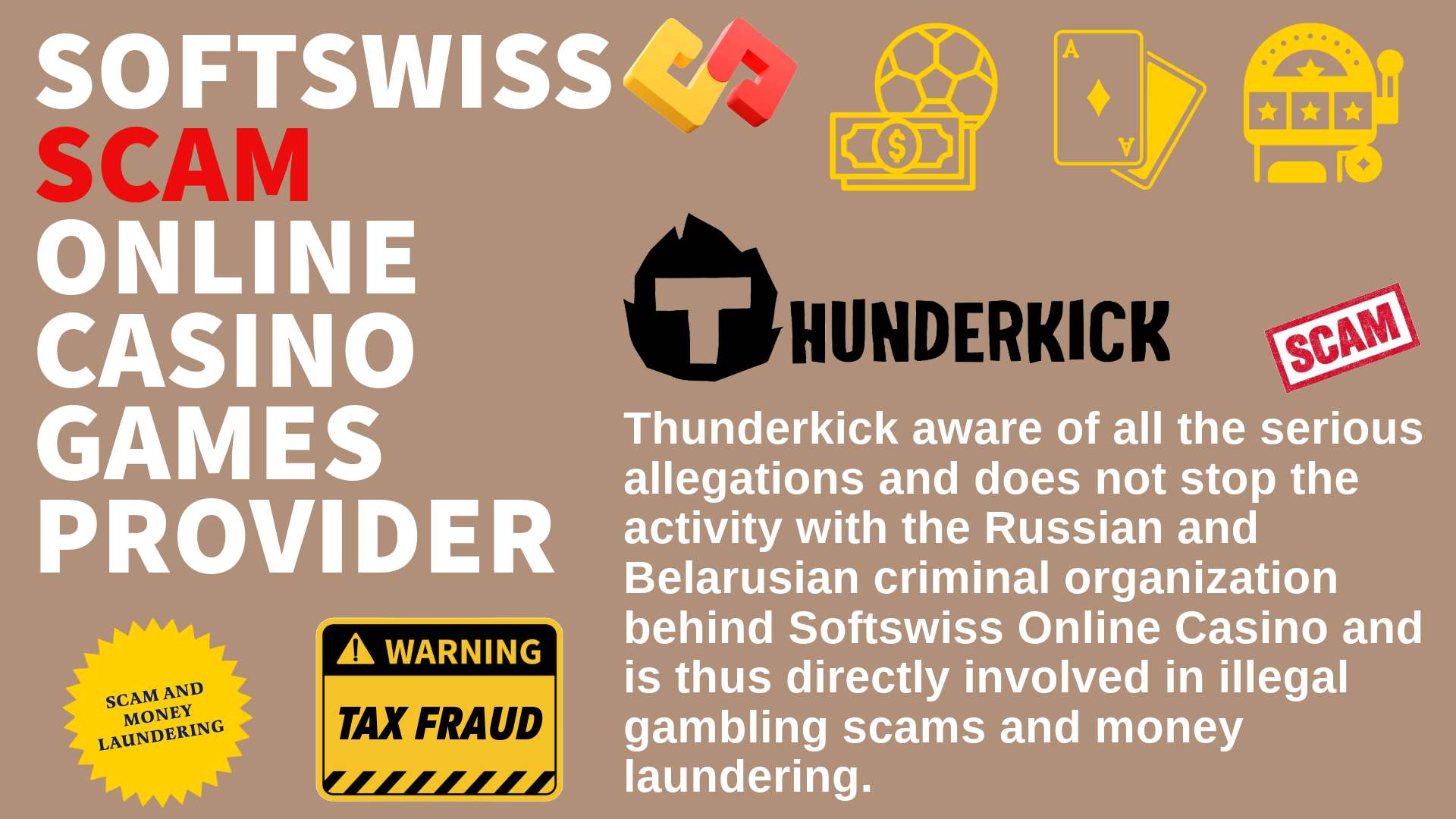 ThunderKick - softswiss scam - Casino by Softswiss